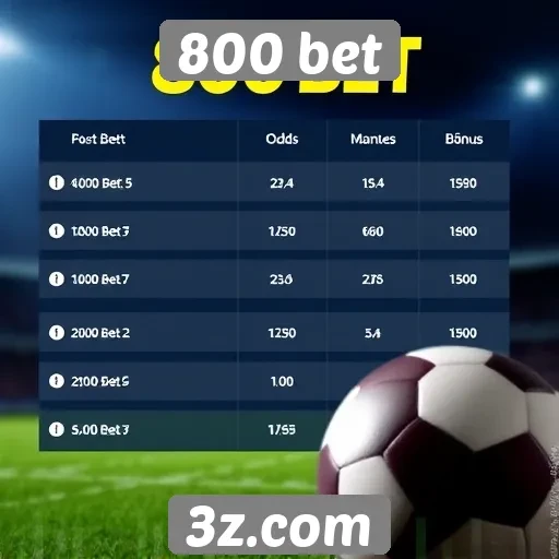 Comparação entre 800 bet e concorrentes