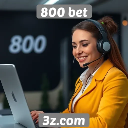 Suporte ao cliente no site 800 bet