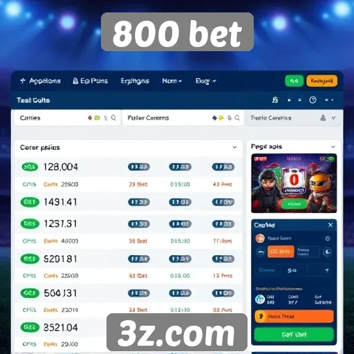 Interface do usuário no 800 bet é intuitiva